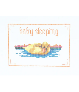 Baby Duck Sleeping