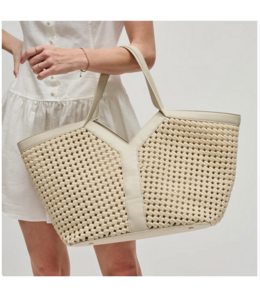 Calypso Tote -Cream color