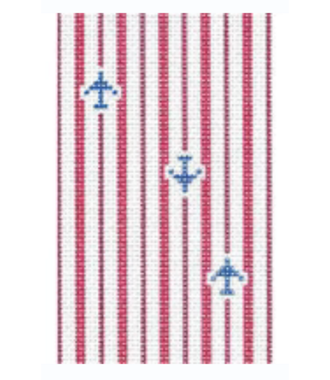 Airplane Stripe Red