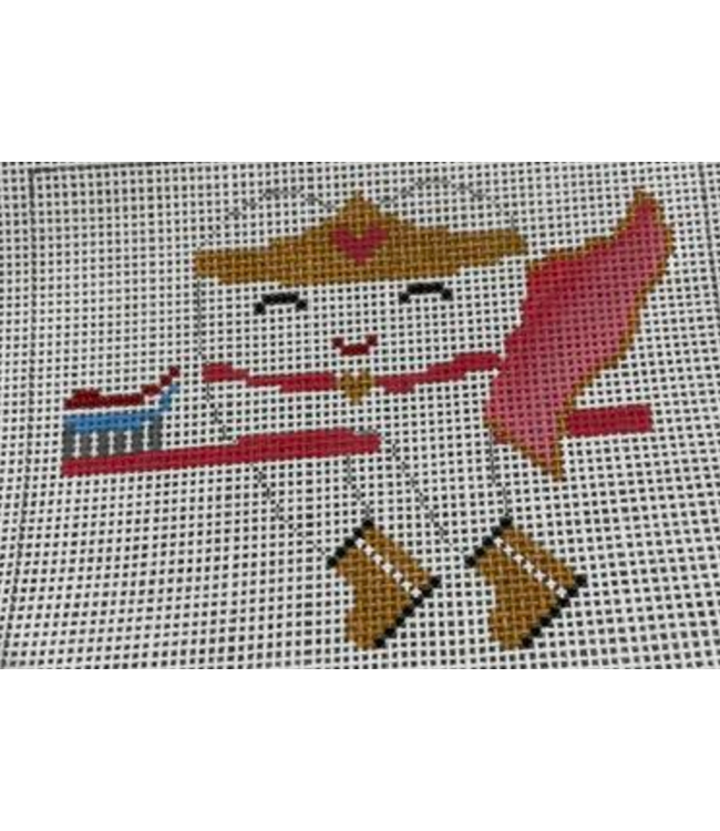 Wondergirl Tooth Fairy w/Stitch Guide