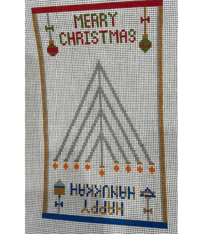 Christmas/Hanukkah Ornament w/Stitch Guide