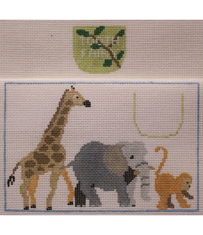 Jungle Animals Tooth Fairy Pillow