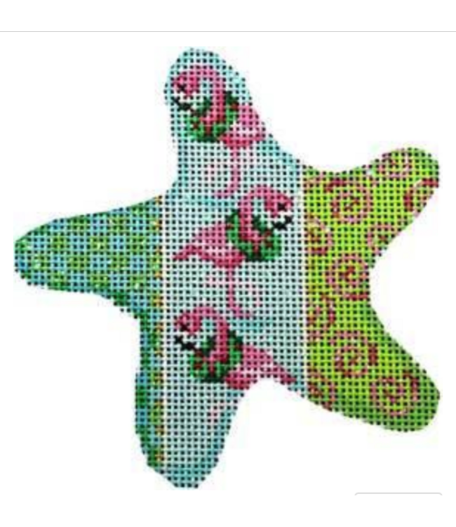 Checks/Flamingos/Swirls Starfish