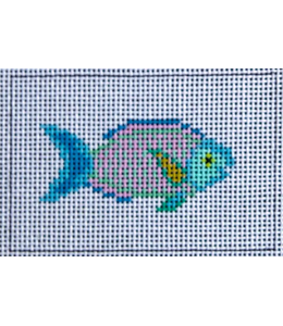 Parrot Fish on White