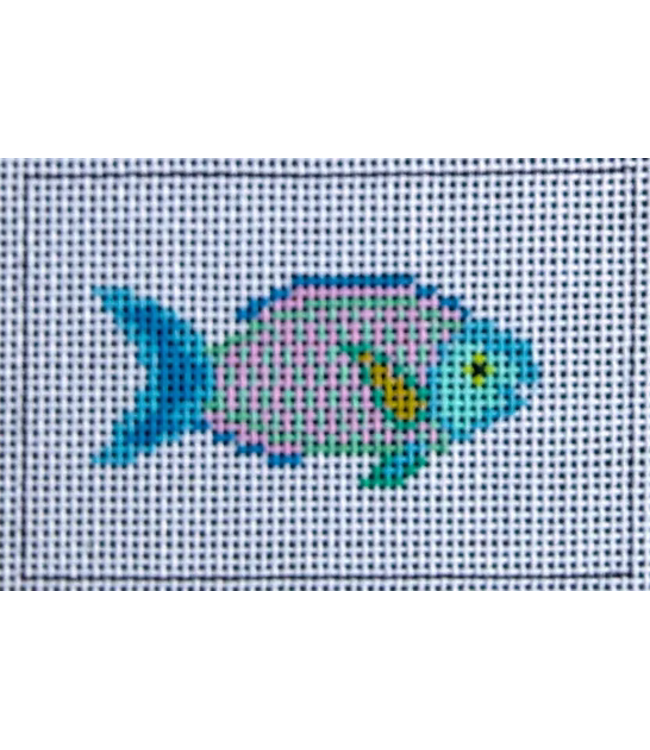 Parrot Fish on White