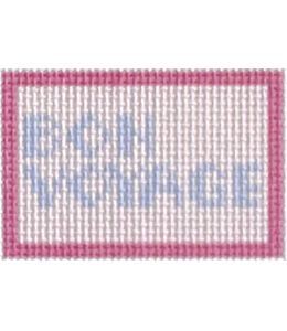 Bon Voyage Luggage Tag Insert