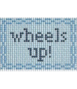 Wheels Up Luggage Tag Insert