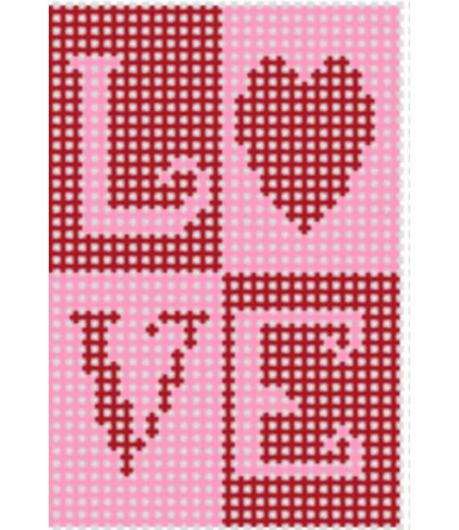 Love Luggage Tag Insert