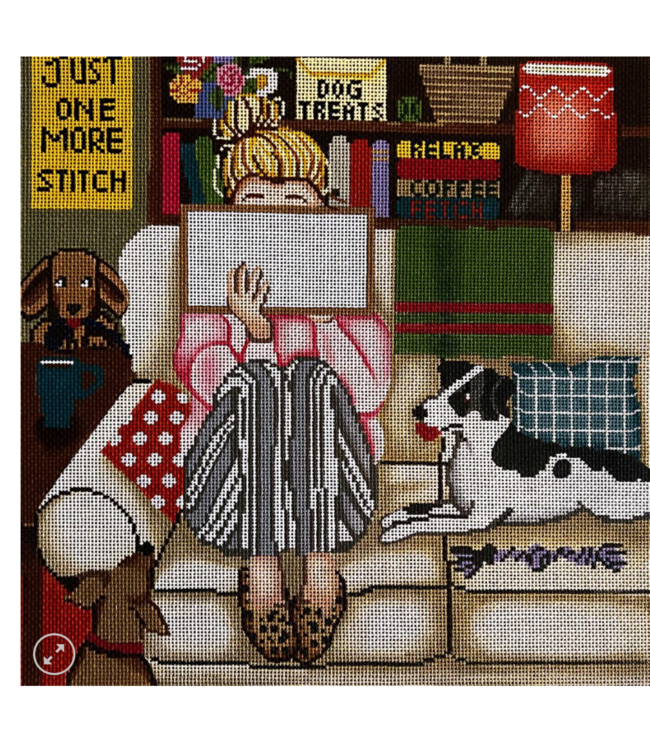 Hippie Stitching Girl