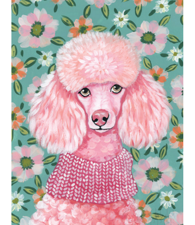 Poodle In Pink