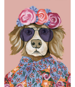 Glitzy Golden Retriever