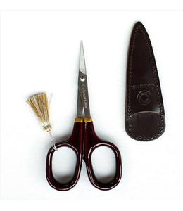 Scissors Small  with Laquered Handle Grape
