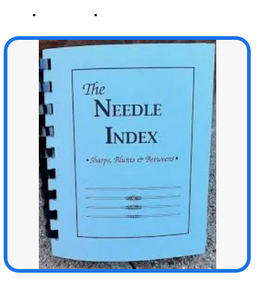 Needle Index Books