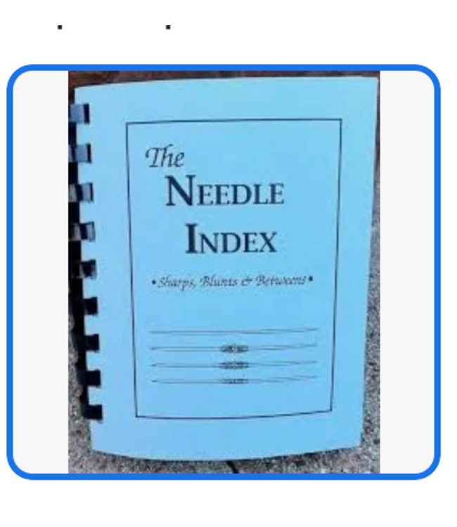Needle Index Books