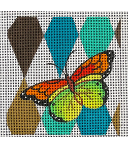 Butterfly 4" Square