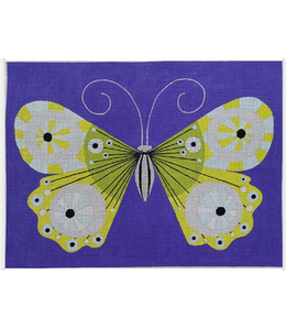 Green and Gray Butterfly