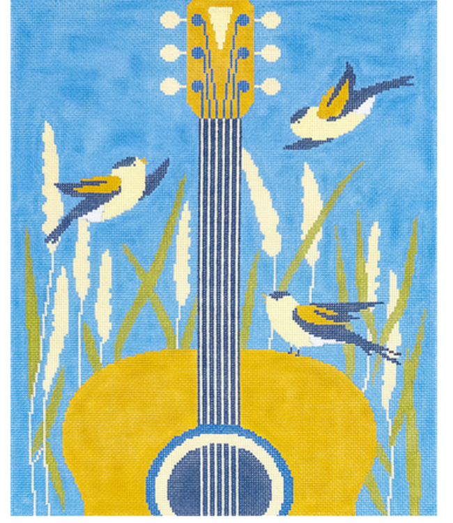 Guitar& Goldfinches
