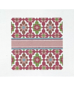 Portuguese Tiles 4" Square - Magenta