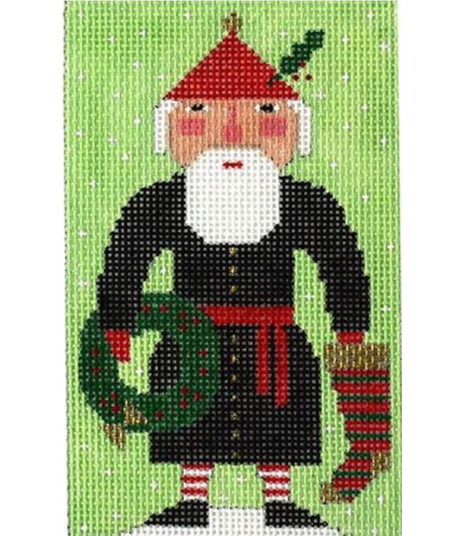 Santa Wearing Black