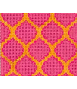 Quadrefoils - Yellow and Pink