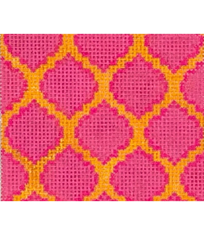 Quadrefoils - Yellow and Pink