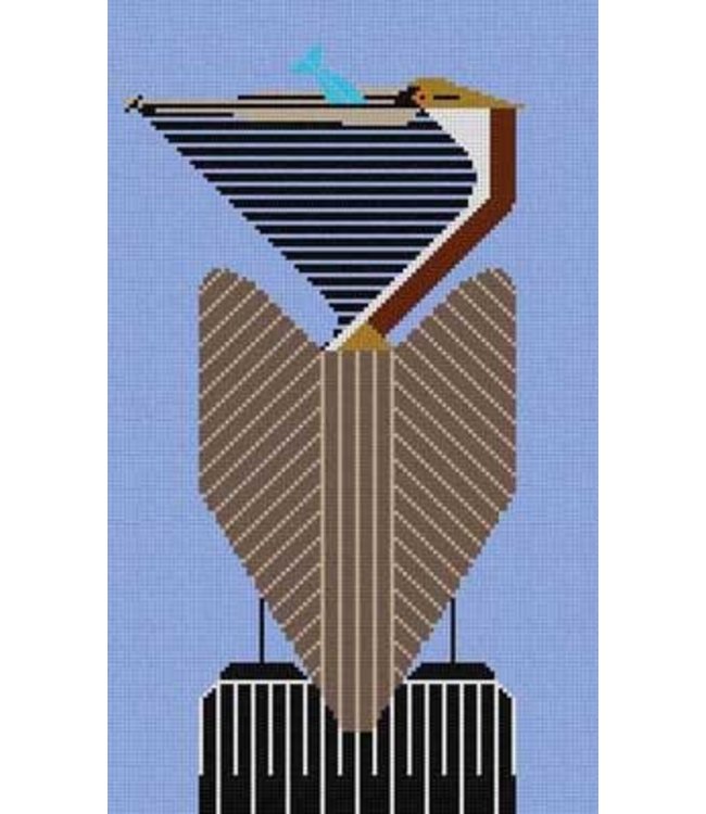 BROWN PELICAN  -- Stitch Guide Available