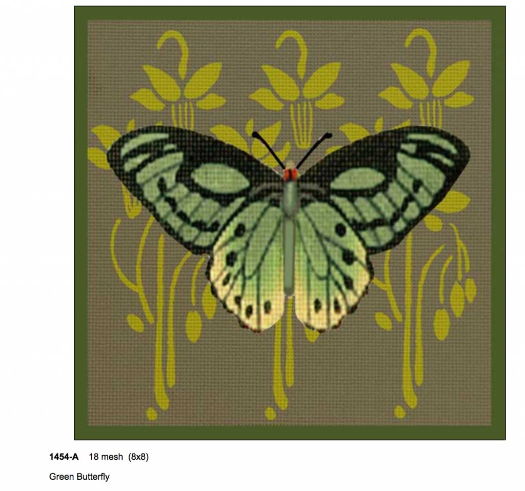 needlepoint butterfly