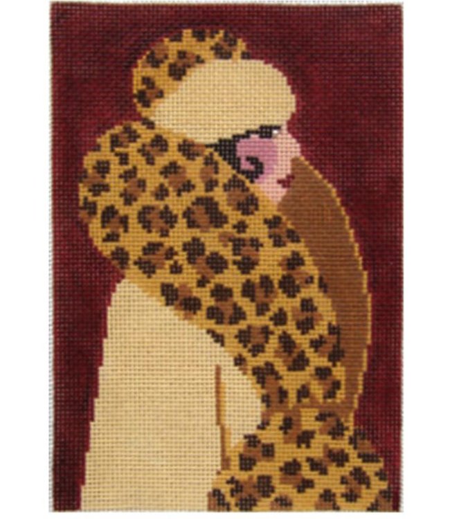 Leopard Coat Lady