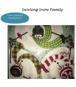 Stitch Guide Swirling Snow Family