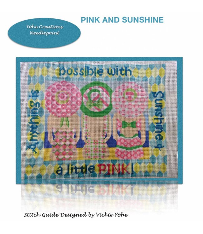 Stitch Guide Pink and Sunshine