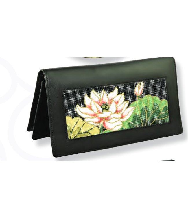 Leather Fold Over Wallet (w/o canvas)