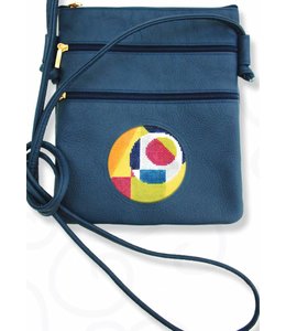 Leather Cross Body Bag (Canvas not Included)