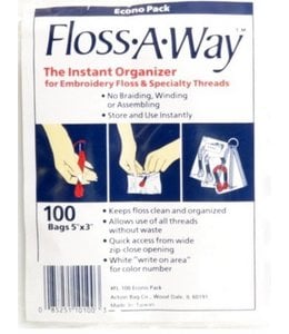 Floss Away Bags with Ring (100 ct)