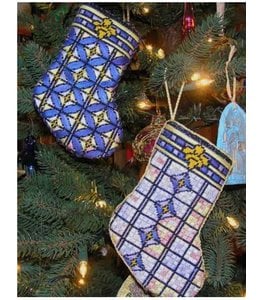 STAINED GLASS Socks - Counted Work