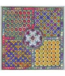 Chrysanthemums - Counted Needlepoint