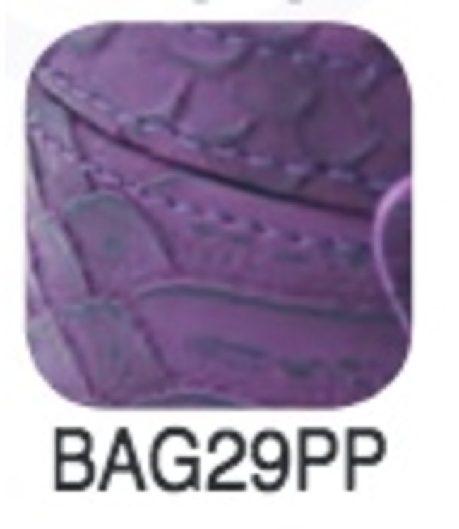 Leather Round Gift Box Bag 29 (Canvas not Included)