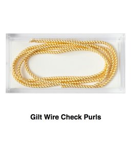 Gilt Wire Check #10