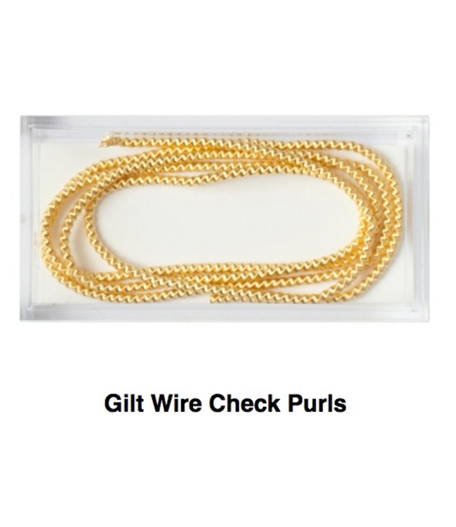Gilt Wire Check #10
