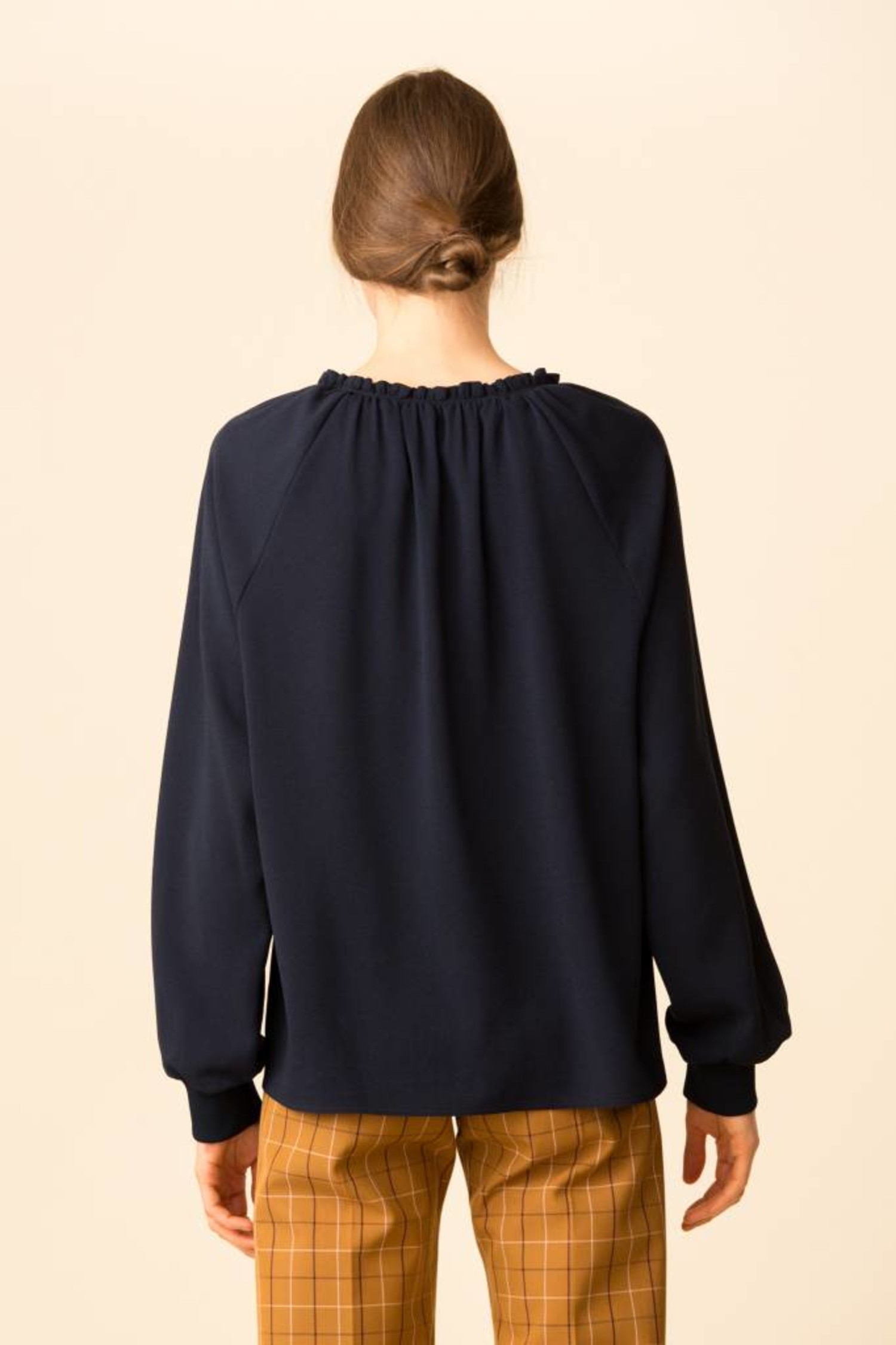 tibi savanna crepe top