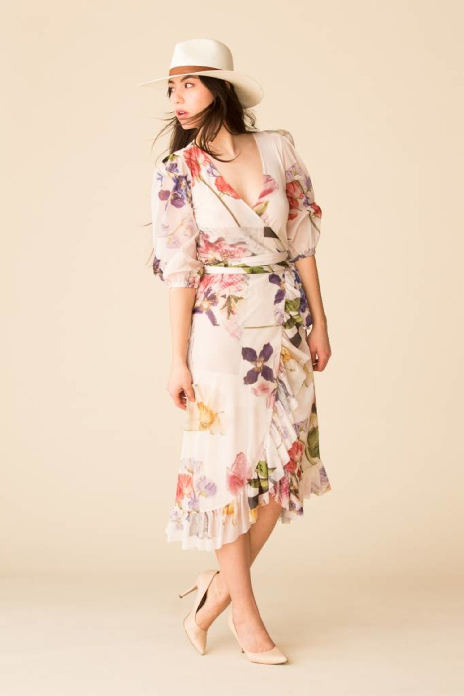 Tilden Mesh Wrap Dress Sale, 51% OFF ...