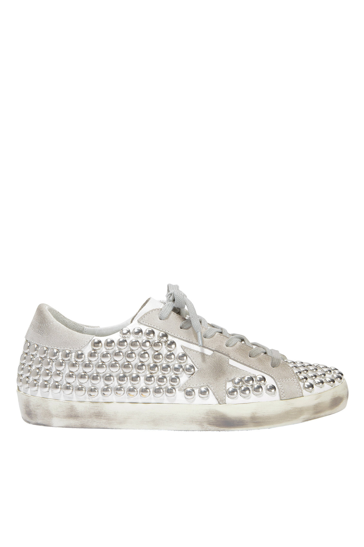 golden goose sneakers with studs