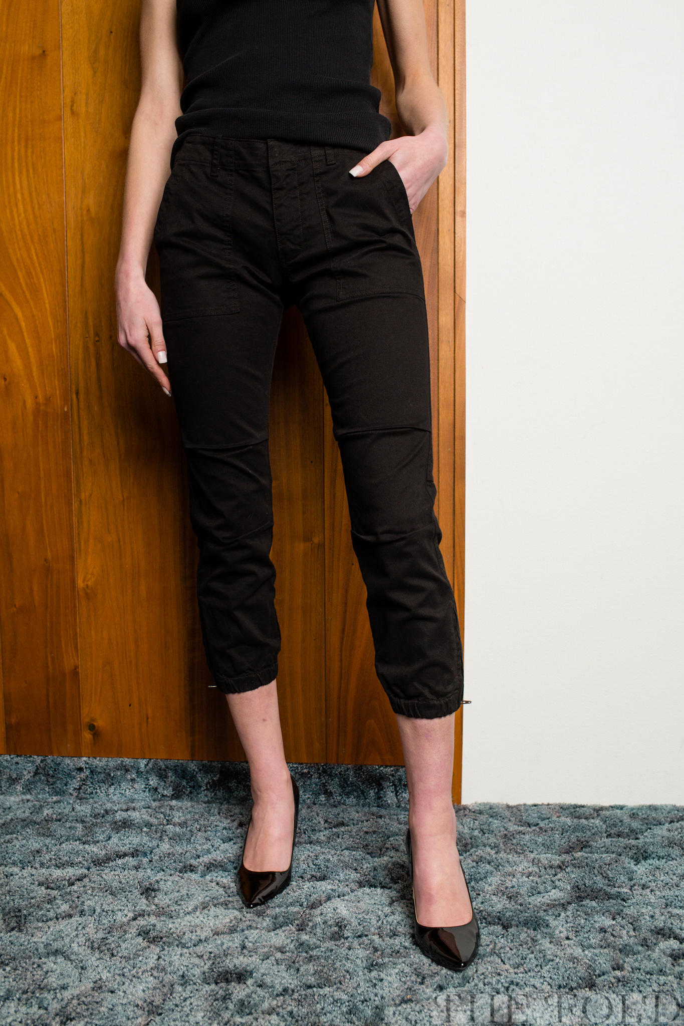 nili lotan cropped french military pants
