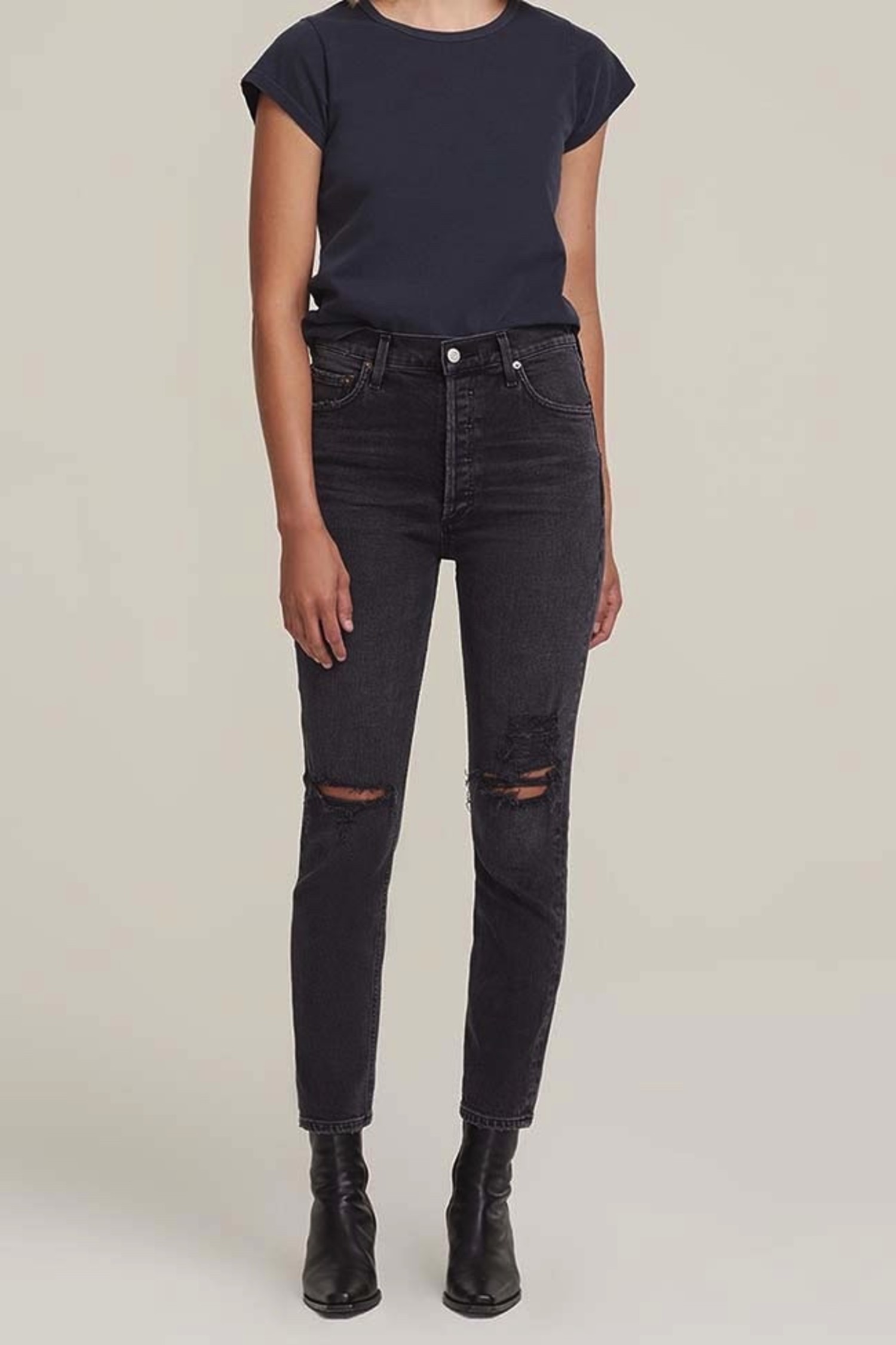 agolde nico high rise slim jeans