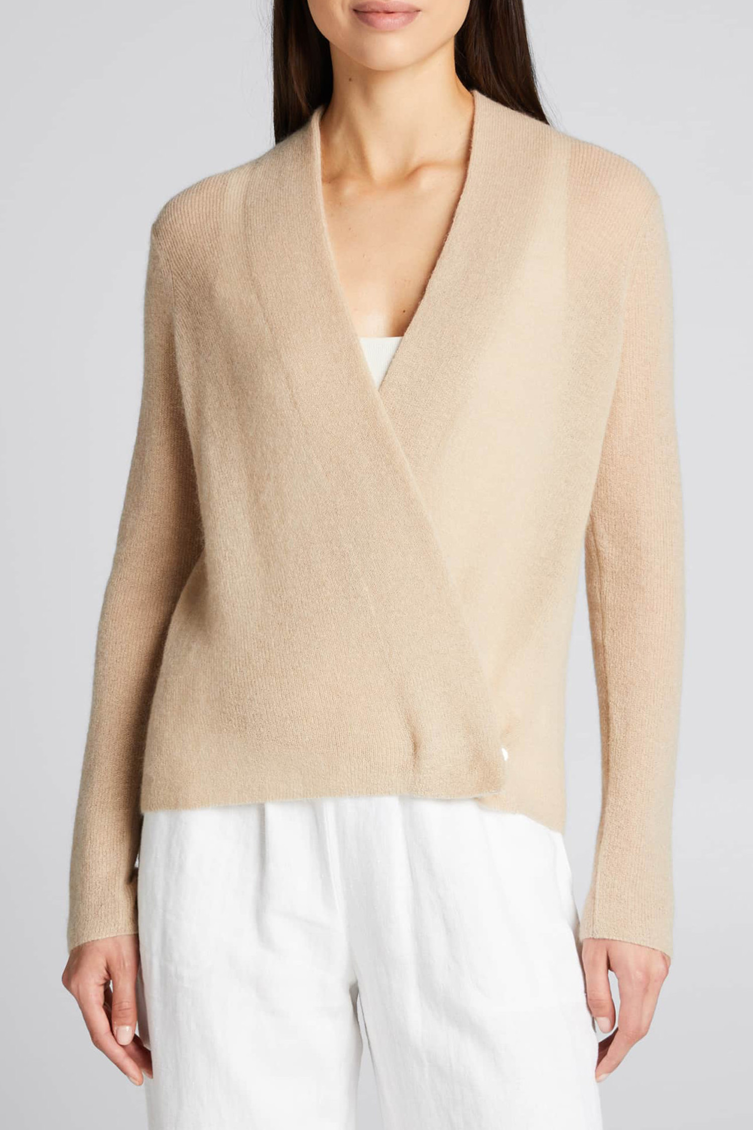 vince wrap cardigan