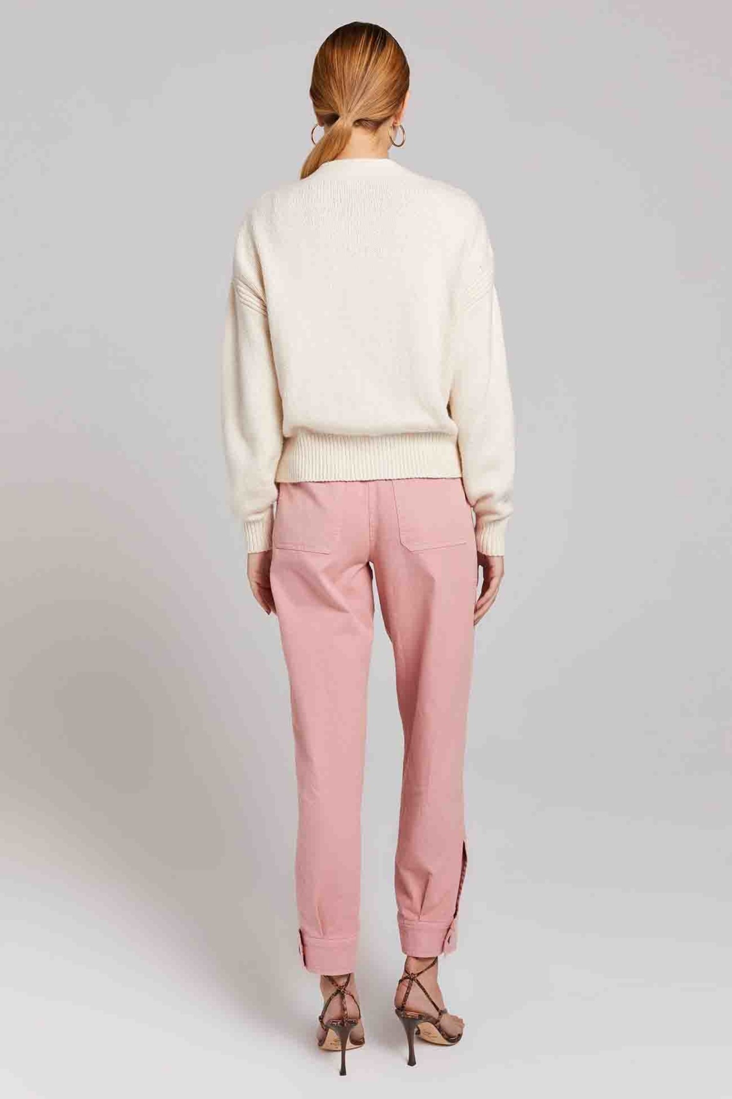 alc pink cardigan