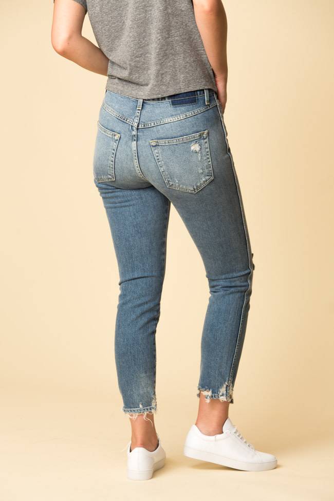 amo high rise stix crop