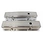 RPC SBC 57-86 Valve Covers - Tall W/ Holes – Finned - Polished - S6181