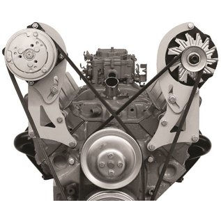 Alan Grove Components Compressor Bracket - SBC - Short Water Pump - Passenger Side - 128R