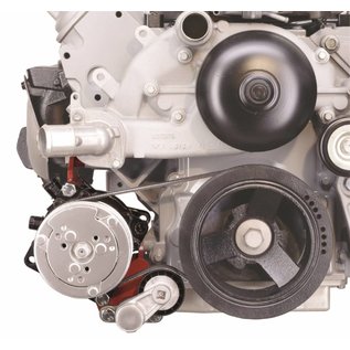Alan Grove Components Compressor Bracket - LS Camaro - Low Mount - Passenger Side - 143R