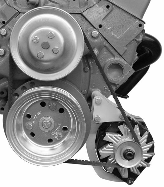 Alan Grove Components SBC SWP Low Mount Alternator Bracket Alan Grove Components SBC SWP Low Mount Alternator Bracket